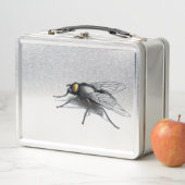 Fly Buddy Schwarz-Graue Lunchbox (Beispiel)