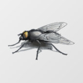 Fly Buddy shadow see-thru Fensterklemme vorne Fensteraufkleber (Blatt)