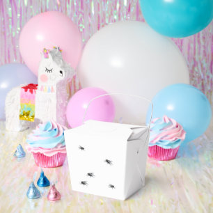 Fly Buddy viele Fliegen weiß abnehmen Box Geschenkschachtel