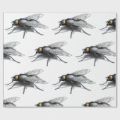 Fly Buddy, weißes, mattes Packpapier (Flach)