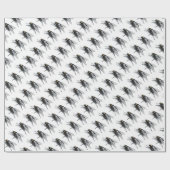 Fly Buddy, weißes, mattes Packpapier (Flach)