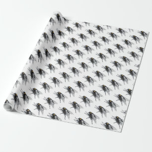Fly Buddy, weißes, mattes Packpapier