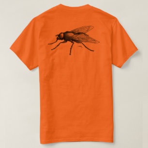 Fly Buddy Women Orange T - Shirt zurück