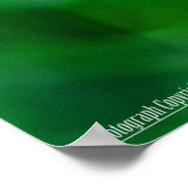 Fly-By im Garten Poster (Ecke)