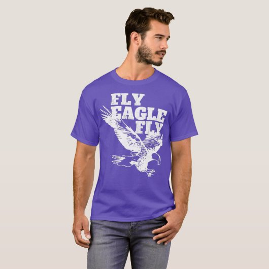 Fly Eagle Fly Bird Gang Philadelphia T-Shirt (Vorne ganz)