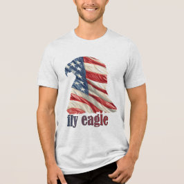 Fly Eagle - USA Pride Edition Tri-Blend Shirt