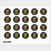 Fly Elgses Fly Inspirational Eagle Art Runder Aufkleber (Blatt)
