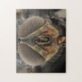 Fly Eyes Nah-up Insect Foto Puzzle (Vertikal)