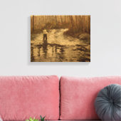 Fly Fisherman 11x14 Leinwanddruck (Insitu (Wohnzimmer))