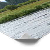 Fly Fisherman am Metolius River, Oregon Poster (Ecke)