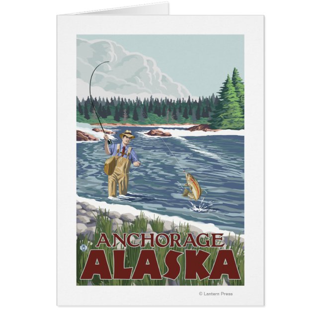 Fly Fisherman - Anchorage, Alaska (Vorne)