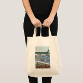 Fly Fisherman - Cordova, Alaska Tragetasche (Vorderseite (Produkt))