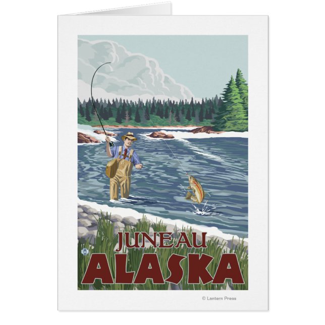Fly Fisherman - Juneau, Alaska (Vorne)
