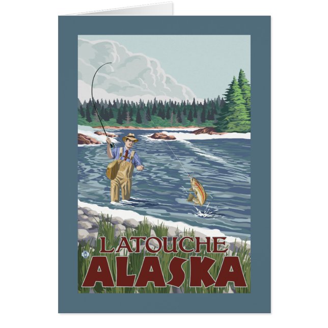 Fly Fisherman - Latouche, Alaska (Vorne)