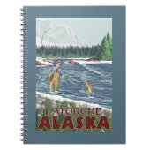Fly Fisherman - Latouche, Alaska Notizblock (Vorderseite)