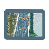 Fly Fisherman - West Yellowstone, Montana Magnet (Horizontal)