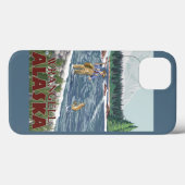 Fly Fisherman - Wrangell, Alaska Case-Mate iPhone Hülle (Rückseite (Horizontal))