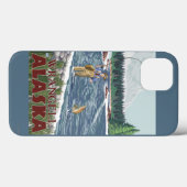 Fly Fisherman - Wrangell, Alaska Case-Mate iPhone Hülle (Rückseite (Horizontal))