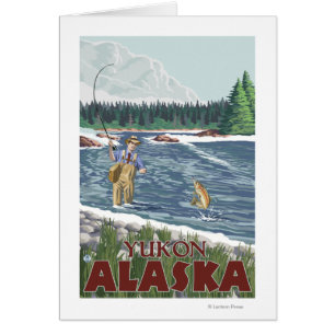 Fly Fisherman - Yukon, Alaska