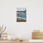 Fly FishermanColorado Poster (Küche)