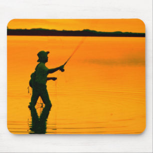 Fly Fishing-Bild für Maus-Pad Mousepad