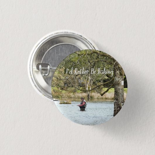 FLY FISHING BUTTON (Vorne & Hinten)