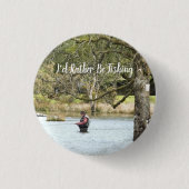 FLY FISHING BUTTON (Vorderseite)