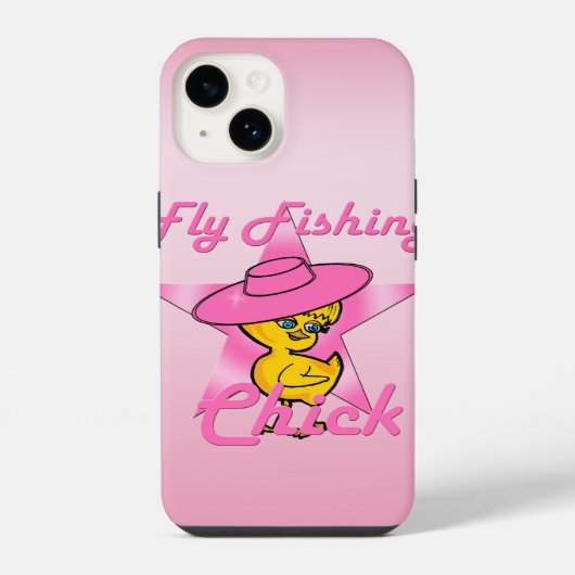 Fly Fishing Chick #8 iPhone Hülle (Rückseite)
