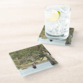 FLY FISHING GLASUNTERSETZER (Schrägansicht)