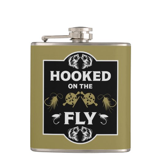 Fly Fishing Kanada Flachmann (Vorderseite)