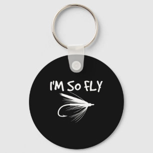 Fly Fishing Lustiges Anglergeschenk - Ich bin so F Schlüsselanhänger