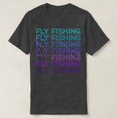Fly Fishing Retro Gift T-Shirt (Design vorne)