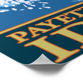 Fly Fishing Scene - Payette River, Idaho Poster (Ecke)