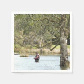 FLY FISHING SERVIETTE (Vorderseite)