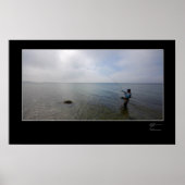 Fly-fishing the Danish coast Poster (Vorne)