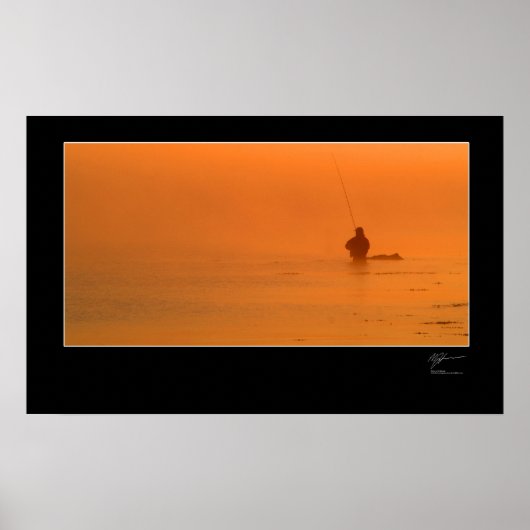 Fly-fishing the Danish coast Poster (Vorne)