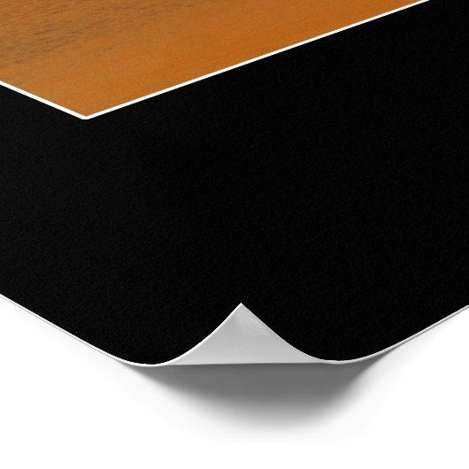 Fly-fishing the Danish coast Poster (Ecke)