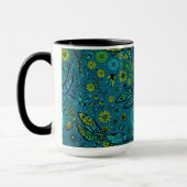 Fly, fly dragonfly on blue tasse (Links)