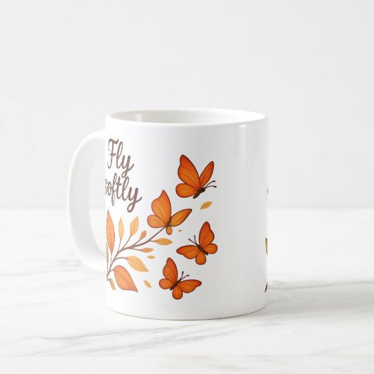 Fly Fly Softumn Tasse (Vorderseite Links)