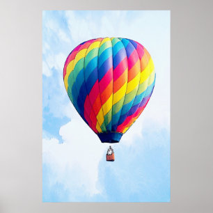 Fly Free my Hot Air Ballon! Poster
