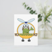 Fly Froggie Fly Helicopter Tshirts und Geschenke Postkarte (Stehend Vorderseite)