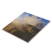 Fly Geyser mit schneebedeckter Granite Range Fliese (Seite)