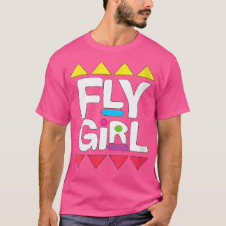 Fly Girl 80er Hip Hop Shirt für weibliche 90er Jah