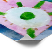 Fly Girl Poster (Ecke)