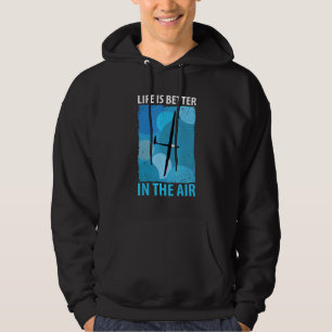 Fly Glider Glider Sailplane Sailfly Sprichwort Hoodie