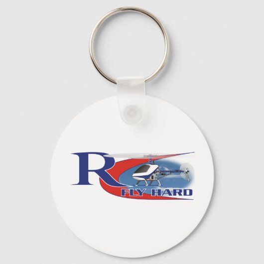 Fly Hard Schlüsselanhänger (Vorderseite)
