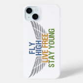 FLY HIGH benutzerdefiniertes iPhone 5 Fall-Partner Case-Mate iPhone Hülle (Rückseite)