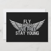 FLY HIGH Custom-Einladung Einladung (Vorderseite)