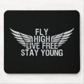 FLY HIGH Custom Mousepad (Vorne)