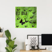 Fly High Poster (Heimbüro)